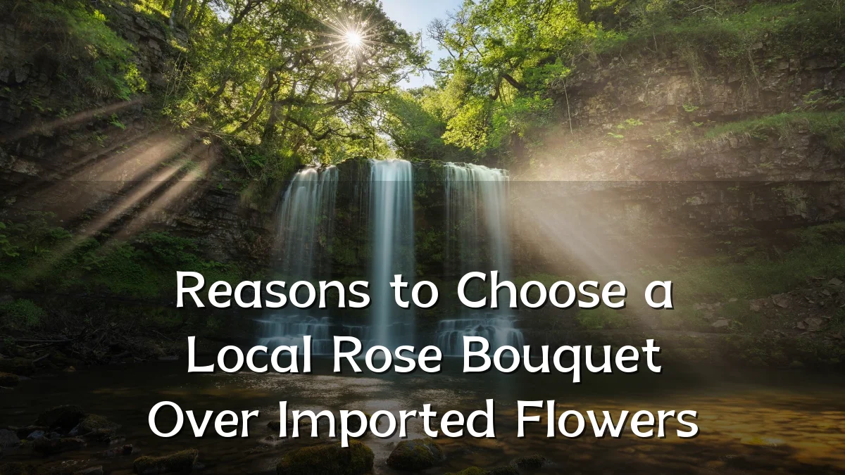 Reasons to Choose a Local Rose Bouquet Over Imported Flowers