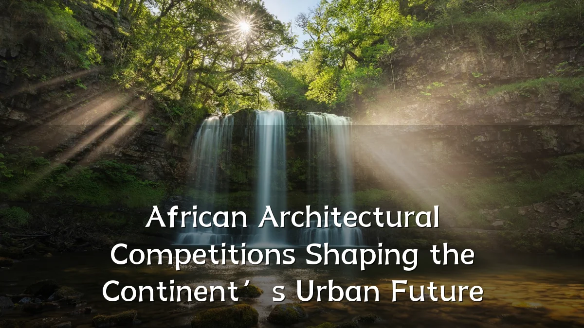 African Architectural Competitions Shaping the Continent’s Urban Future