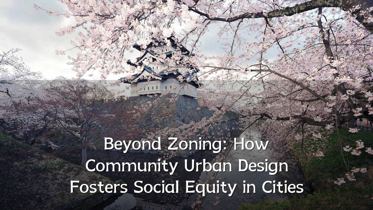 Beyond Zoning: How Community Urban Design Fosters Social Equity in Cities