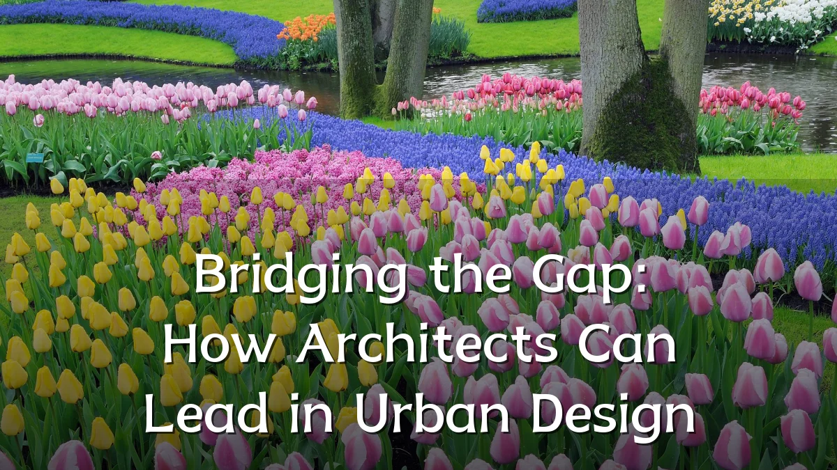 Bridging the Gap: How Architects Can Lead in Urban Design