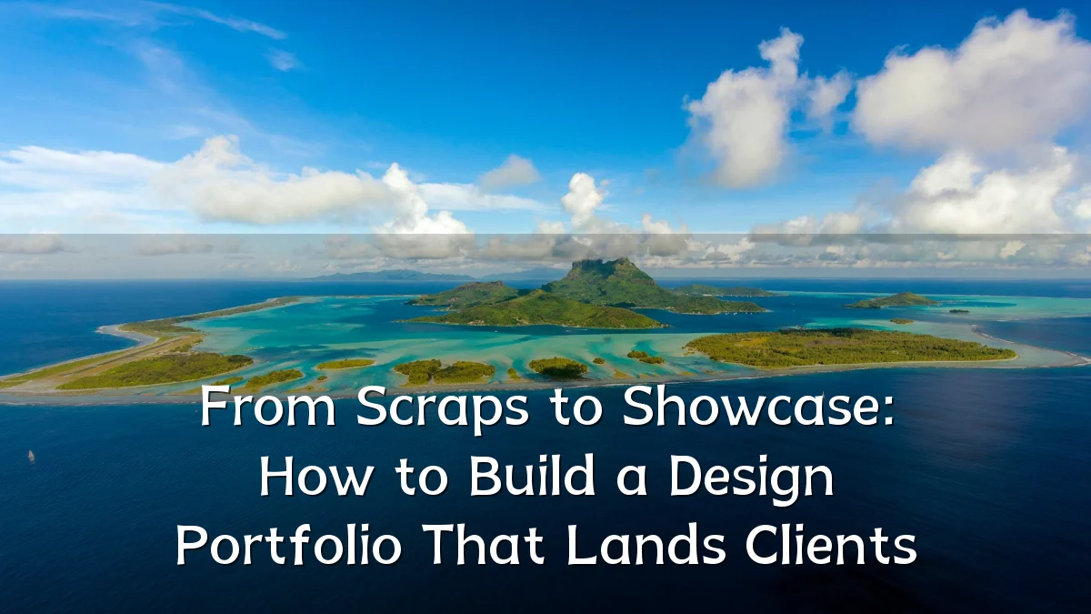 From Scraps to Showcase: How to Build a Design Portfolio That Lands Clients