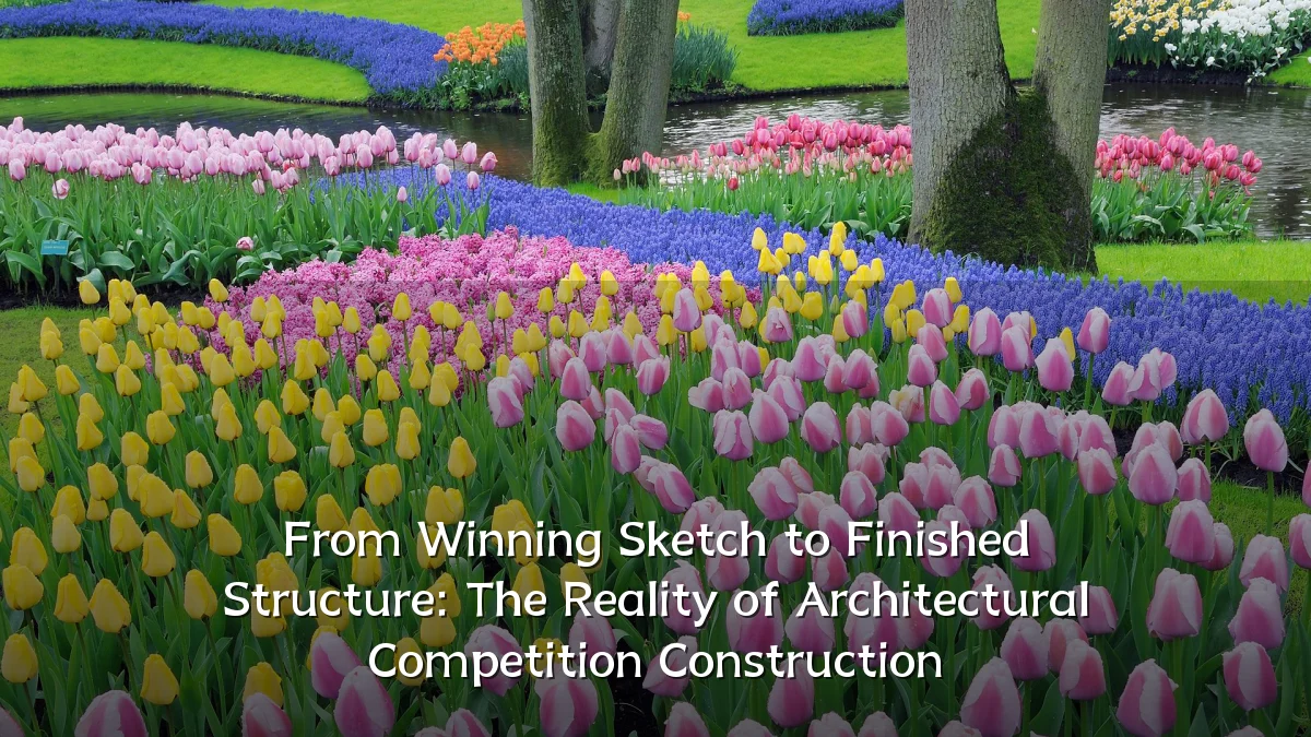 From Winning Sketch to Finished Structure: The Reality of Architectural Competition Construction