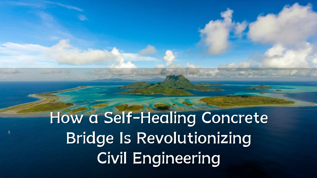 How a Self-Healing Concrete Bridge Is Revolutionizing Civil Engineering