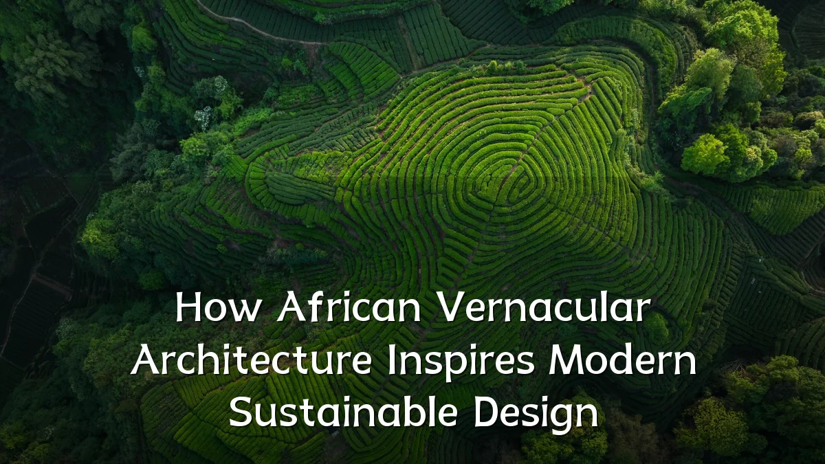How African Vernacular Architecture Inspires Modern Sustainable Design