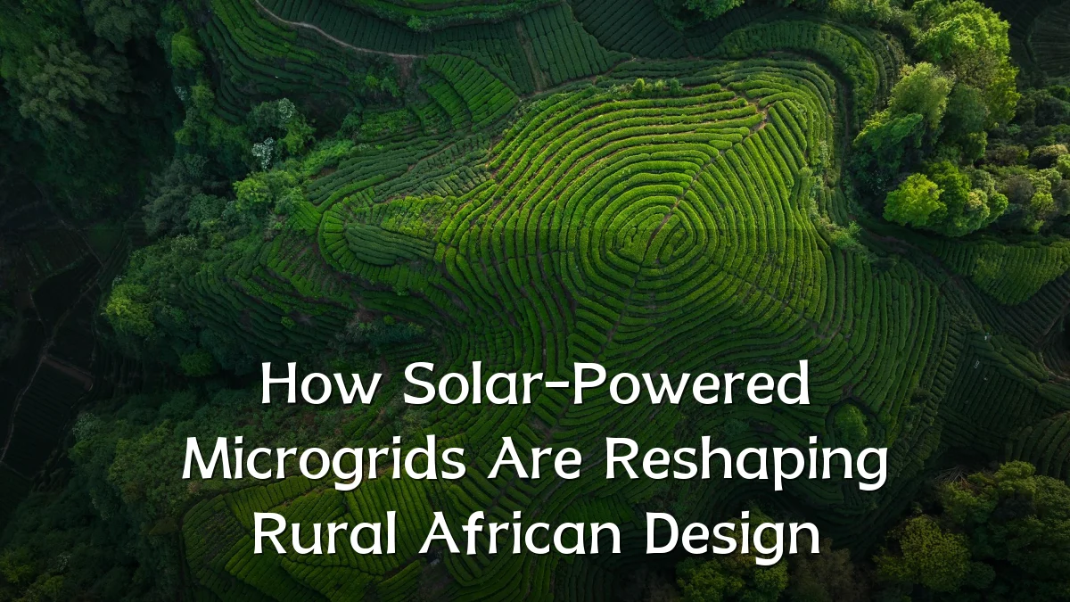 How Solar-Powered Microgrids Are Reshaping Rural African Design