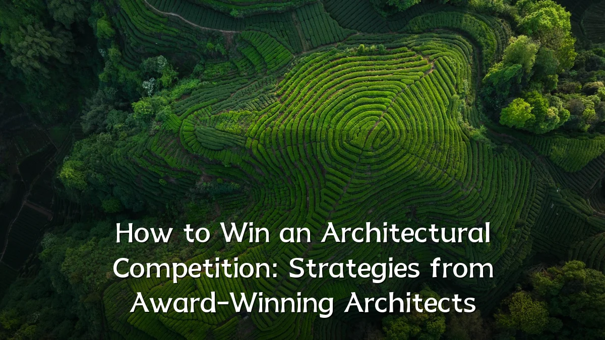 How to Win an Architectural Competition: Strategies from Award-Winning Architects