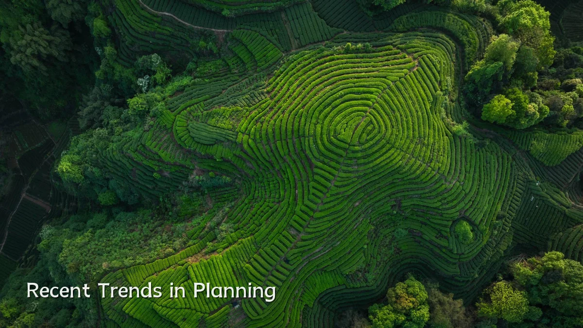 Recent Trends in Planning
