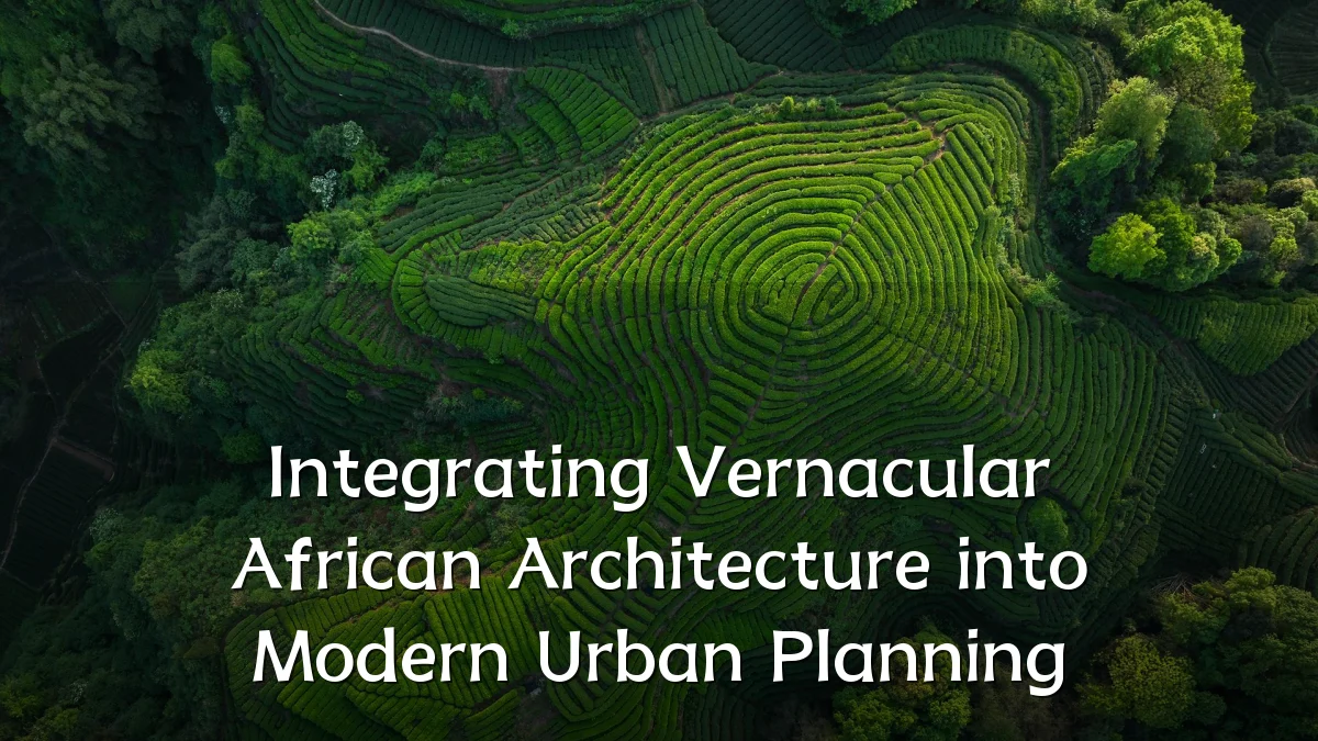 Integrating Vernacular African Architecture into Modern Urban Planning