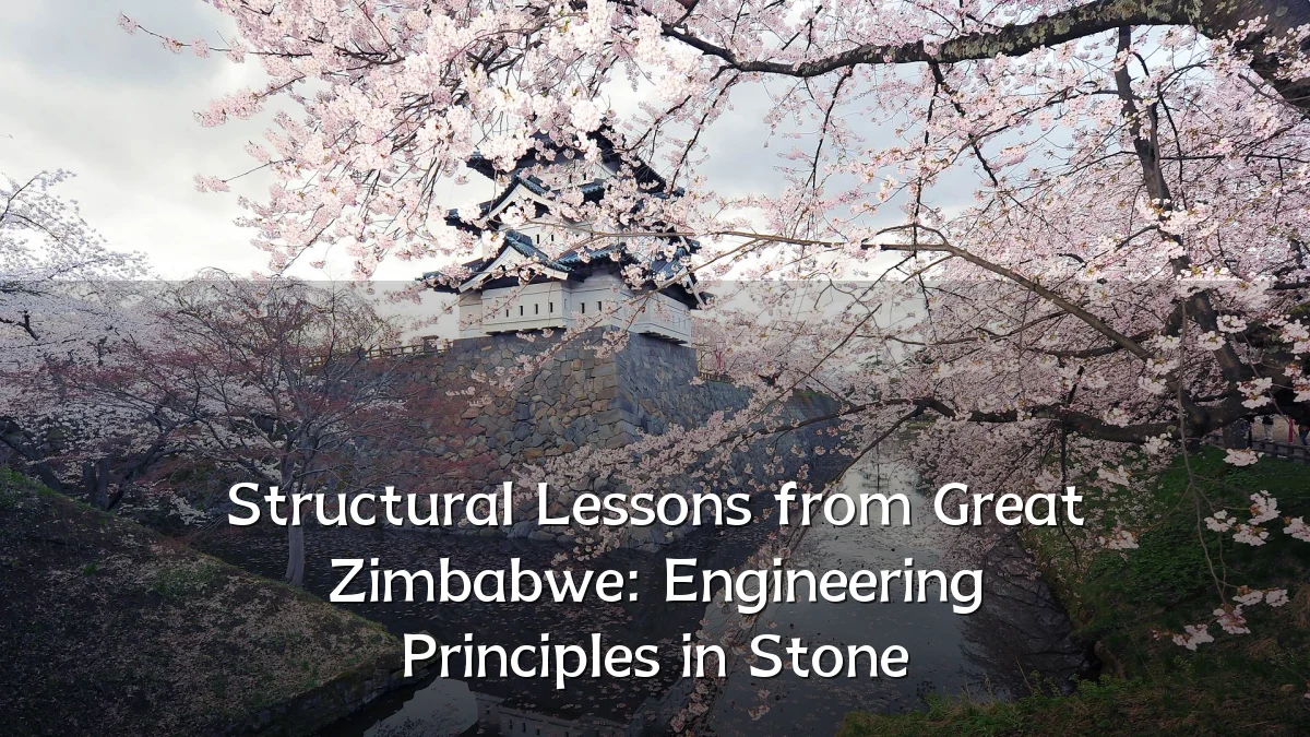Structural Lessons from Great Zimbabwe: Engineering Principles in Stone