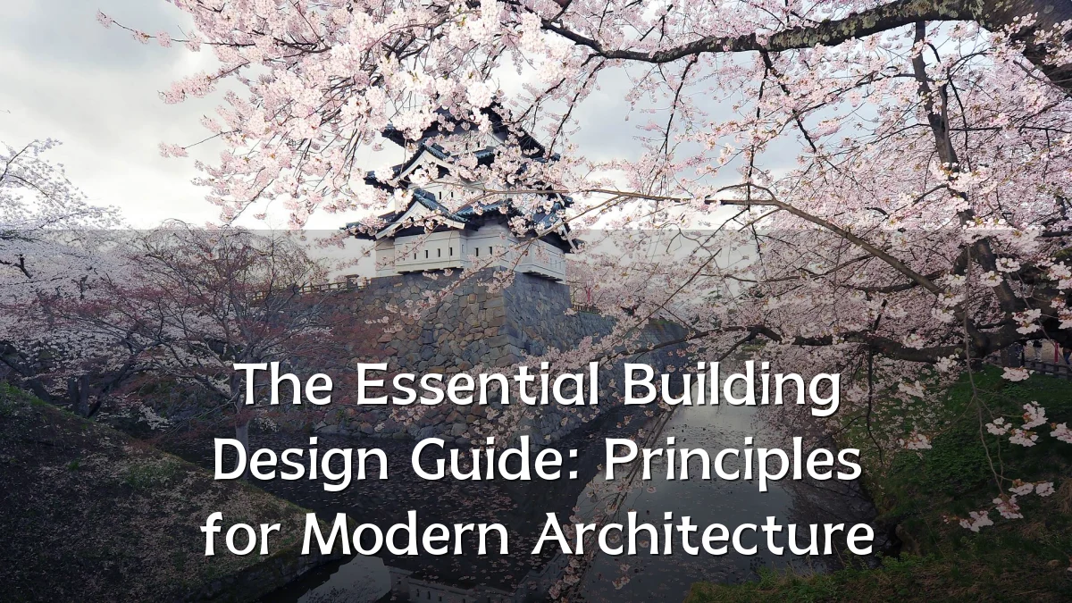 The Essential Building Design Guide: Principles for Modern Architecture