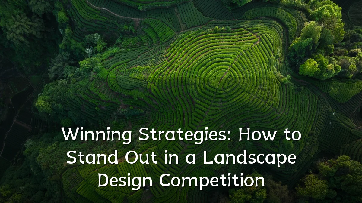 Winning Strategies: How to Stand Out in a Landscape Design Competition